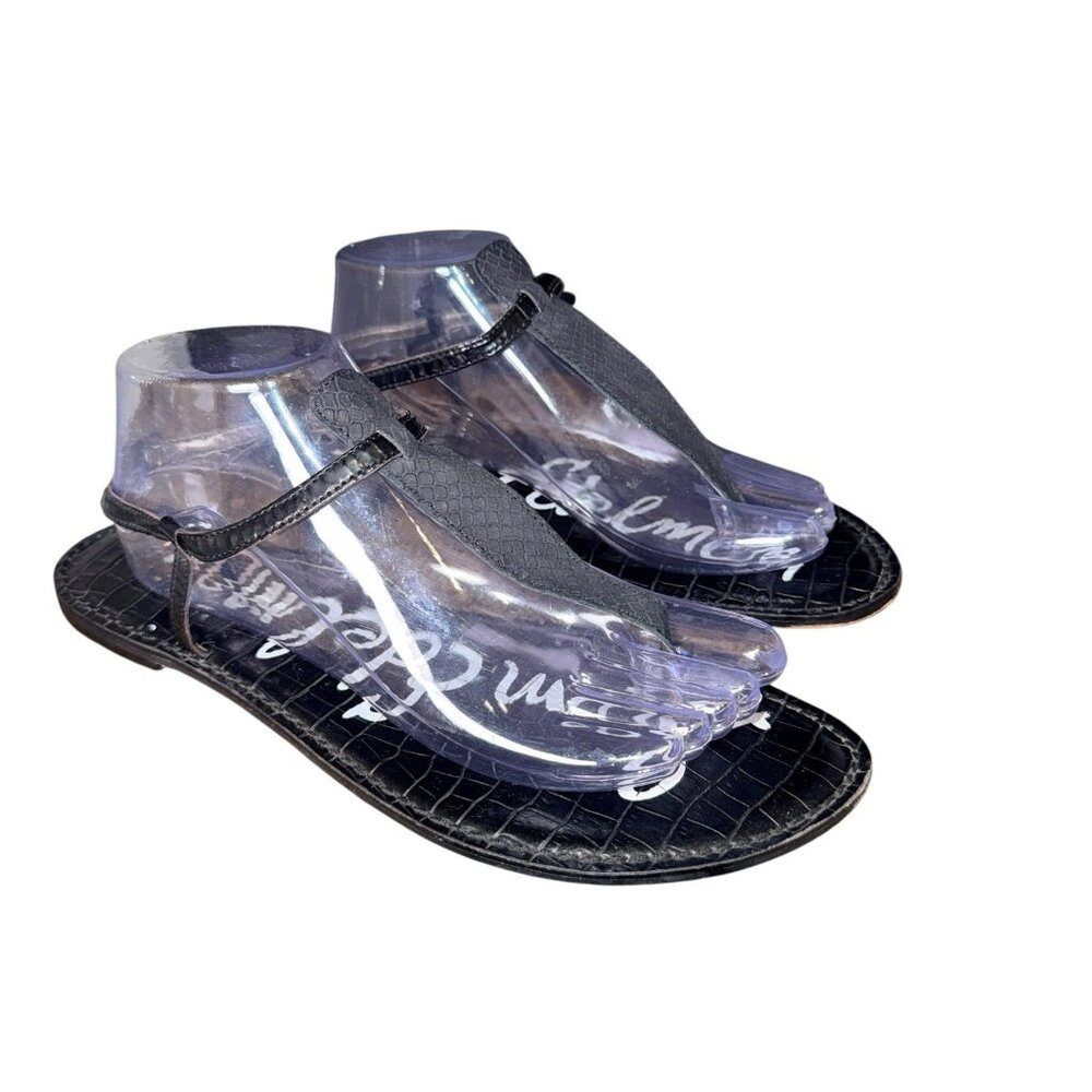 Sam Edelman Leather GIGI  sandals Us size 11 Black